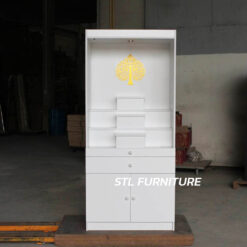 ตู้พระ 80 cm สีขาว