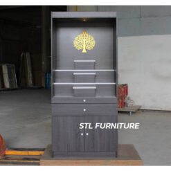 ตู้พระ 80 cm สีแอชบราวน์