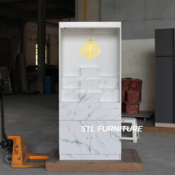 ตู้พระ 80 cm ลายหินอ่อน