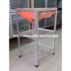 อ่างล้างจาน 1 หลุม อลูมิเนียม