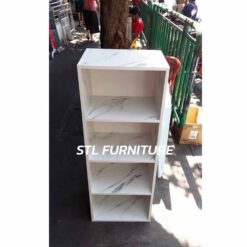 ชั้นวางของ 4 ช่อง ลายหินอ่อน