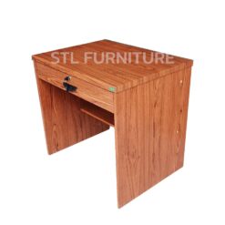 โต๊ะทำงาน 80 cm 1 ลิ้นชัก สัก