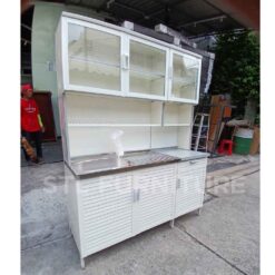 ตู้ซิงค์ล้างจานอลูมิเนียมล้วน 150 cm - Image 3