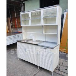 ตู้ซิงค์ล้างจานอลูมิเนียมล้วน 150 cm - Image 4