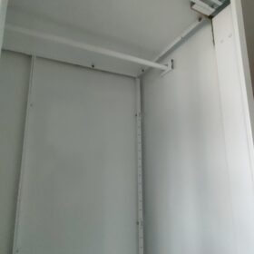 ตู้เสื้อผ้าบานเลื่อนเหล็ก 120 cm กระจกเงา 1 บาน photo review