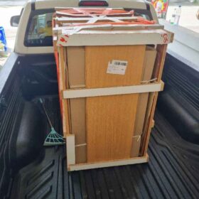 ตู้วางเตาแก๊ส เก็บถังแก๊ส ท็อปสแตนเลส 100 118 cm photo review