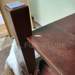 โต๊ะกลางโซฟาไม้ยางพารา คลาสิก หนาแข็งแรงไม้จริง งานส่งนอก11