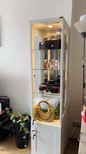 รีวิวจากลูกค้า ตู้โชว์ดาวไลท์สีขาว สวยจิ้ง