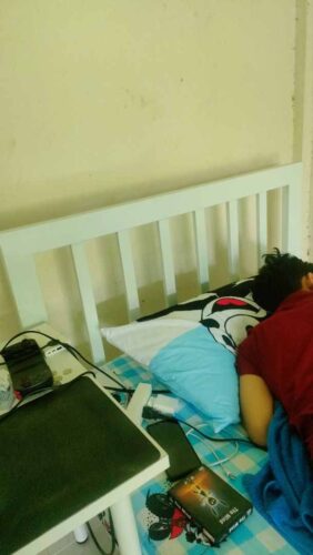 เตียงเหล็กกล่องหนา อันดับ1 พร้อมไม้รองเตียง photo review