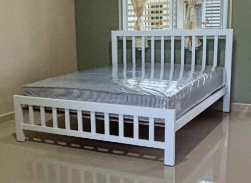 เตียงเหล็กกล่องหนา อันดับ1 พร้อมไม้รองเตียง photo review