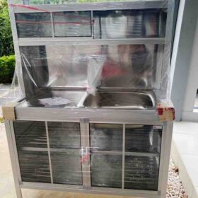 ตู้ซิงค์ บานเลื่อน+กระเบื้อง บน photo review