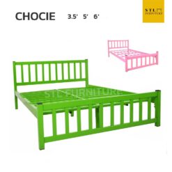 เตียงเหล็กกล่อง รุ่น Chocie แข็งแรงเหมาะสำหรับหอพัก เลือกสีได้