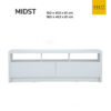ตู้วางทีวี สีขาว MIDST