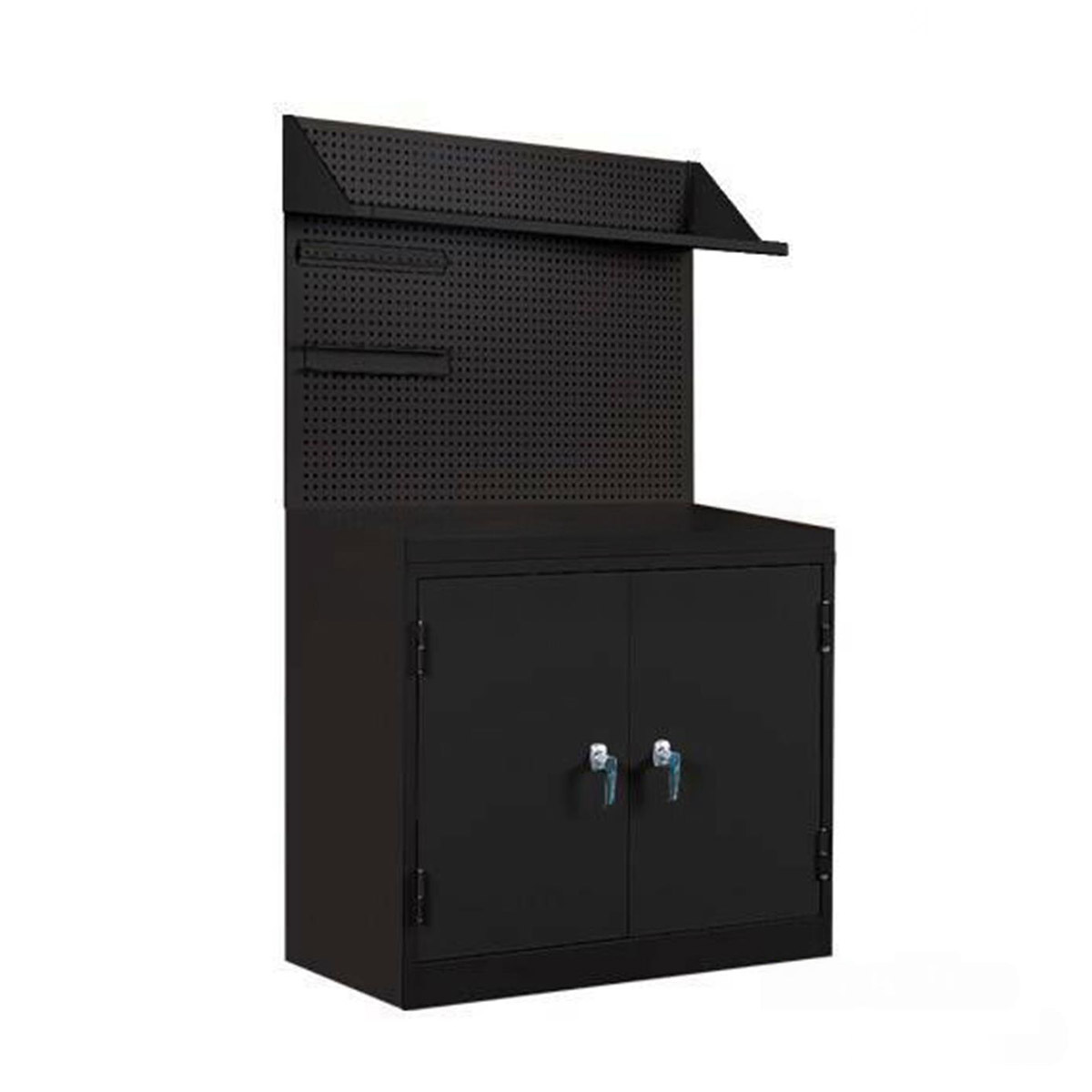 ตู้เก็บเครื่องมือช่าง 2 บานเปิด พร้อมตะแกรงแขวน - Image 3