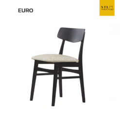 เก้าอี้ไม้จริง EURO