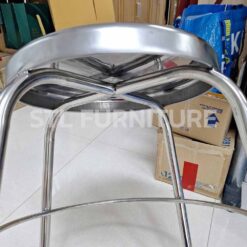 ลักษณะการเชื่อมเก้าอี้สแตนเลสกลม เสน้ผ่านศูนย์กลาง 35 cm