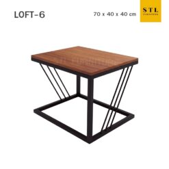 โต๊ะกลางโซฟาโครงเหล็ก Loft-6
