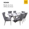 ชุดโต๊ะกินข้าว Ronin (8 ที่นั่ง)