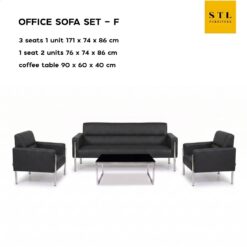 ชุดโซฟาออฟฟิศรับแขก Set F