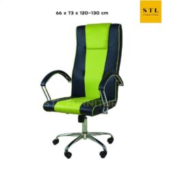 เก้าอี้ผู้จัดการ CH-777 สีเขียวดำ
