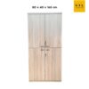 ตู้เอกสาร 4 บานเปิด 80 cm
